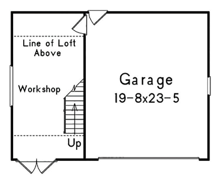 Whitney Hill Workshop Garage, E-Plan