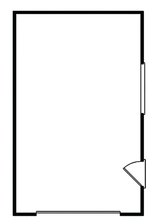 Daylon One-Car Garage, E-Plan