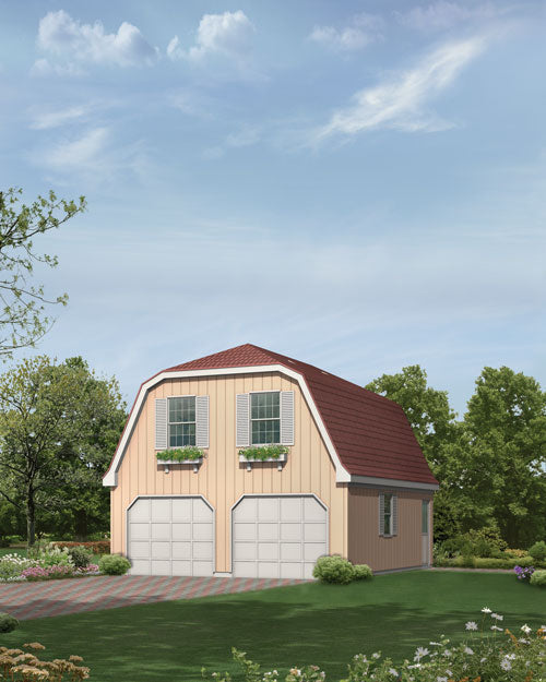 Sierra 2-Car Garage Apartment, E-Plan