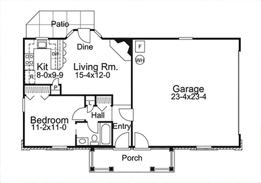 Littleton Apartment Garage, E-Plan
