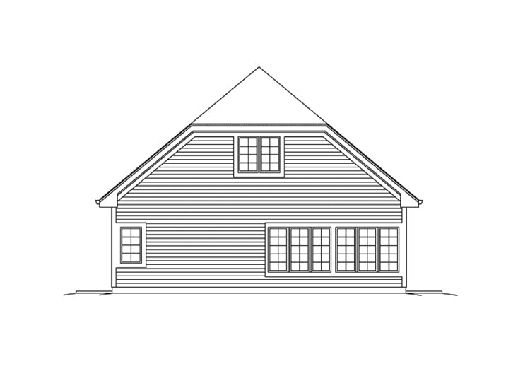 3-Car Garage With Bonus Room, E-Plan