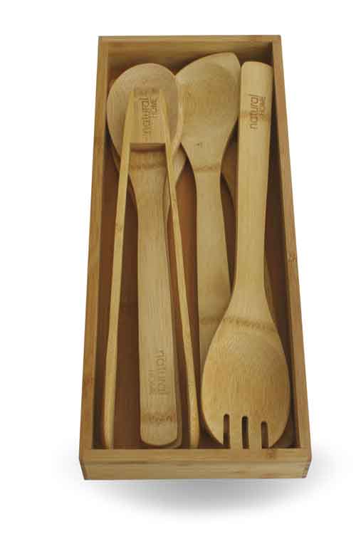 NATURAL HOME 7 PIECE UTENSIL TRAY