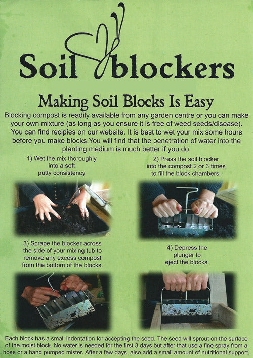 MINI 4 SOIL BLOCKER