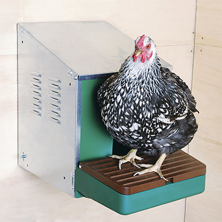 NEST-O-MATIC GALVANIZED NEST BOX