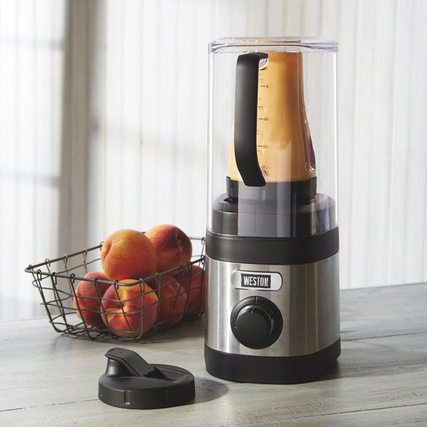 BLENDER WITH SOUND SHIELD & BLEND-IN 20 OZ JAR
