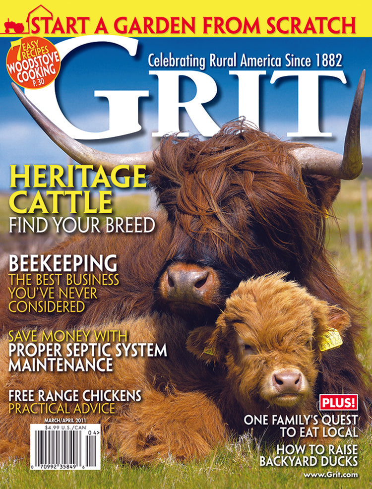 GRIT MAGAZINE, MARCH/APRIL 2011