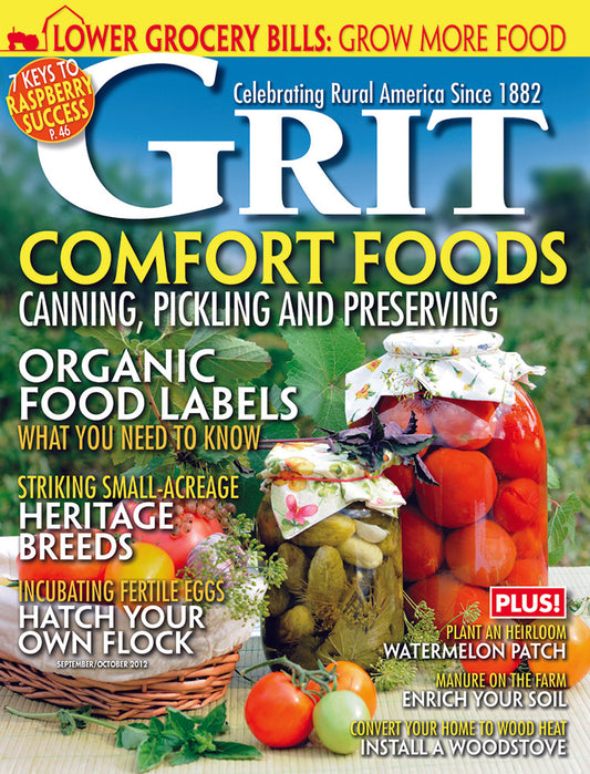 GRIT MAGAZINE, SEPTEMBER/OCTOBER 2012