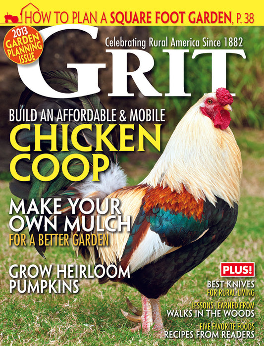 GRIT MAGAZINE, NOVEMBER/DECEMBER 2013