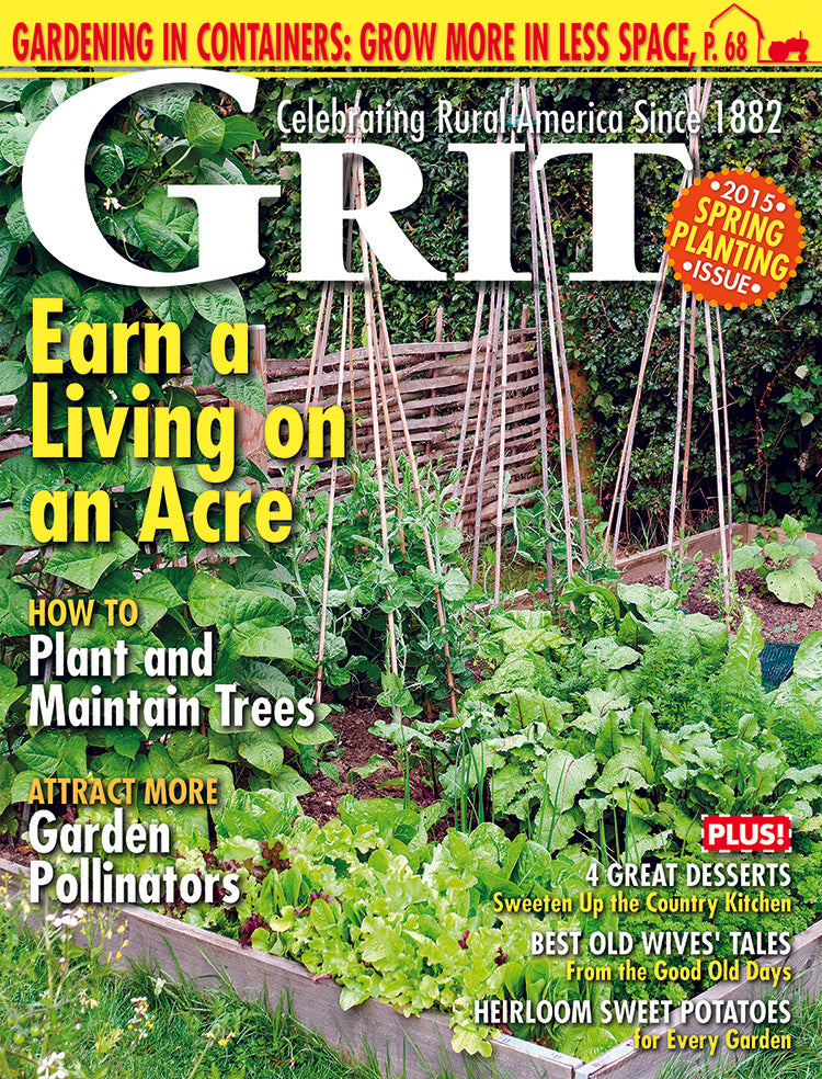 GRIT MAGAZINE, MARCH/APRIL 2015 Grit