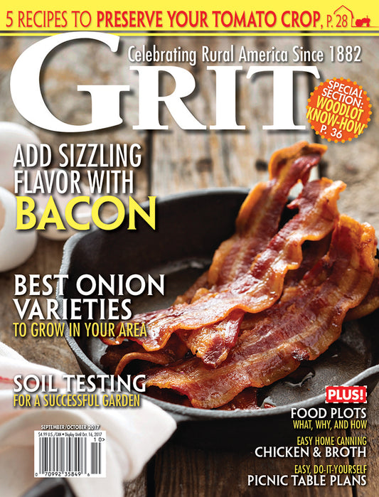 GRIT MAGAZINE, SEPTEMBER/OCTOBER 2017