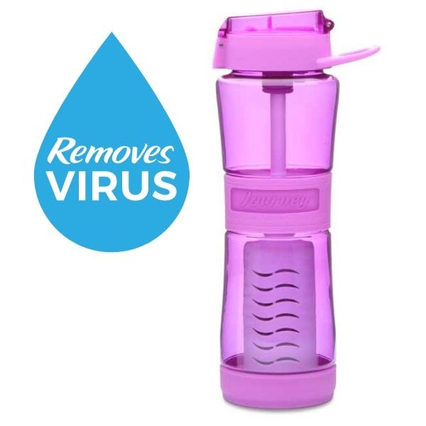 JOURNEY WATER PURIFIER BOTTLE - ORCHID