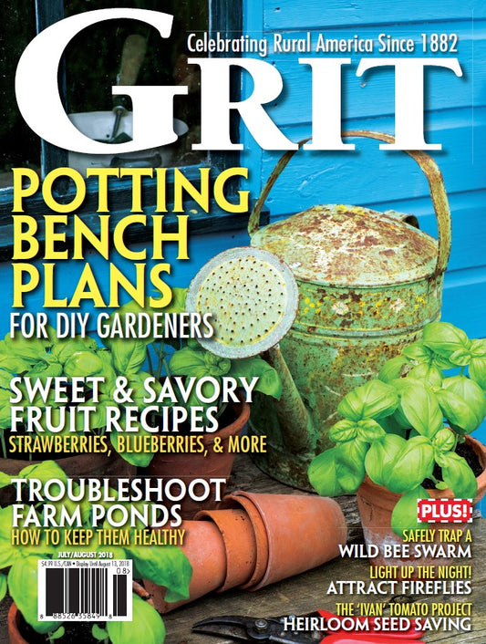 GRIT MAGAZINE, JULY/AUGUST 2018